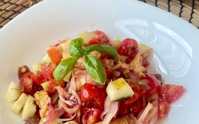 Panzanella con carosello