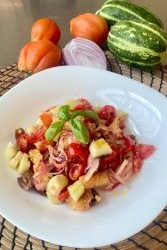 Panzanella con carosello
